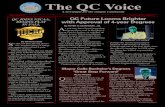 A newspaper for the campus community...The QC Voice A newspaper for the campus community Spring 2017 Volume 10, Issue 3 By PETER H. TSAFFARAS, J.D. A s you may have heard in passing