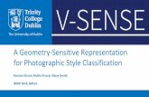 A Geometry-Sensitive Representation IMVIP 2018, Belfast · Trinity College Dublin, The University of Dublin Building, Windows, Logo Man, Woman, Street ... G. Huang, Z. Liu, and K.