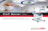 Autologous Blood Recovery System - CAREstream Medicalcarestreammedical.com/wp-content/uploads/Cell-Saver... · 2018-05-15 · software architecture and system capabilities allow for