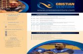 · EXPERIENCIAcristianventura.com.ar/wp-content/uploads/2020/03/CV...Liga Nacional de Clubes de Voleibol, pasando por instituciones como: CLUB GRAL. PAZ JUNIORS Con este equipo femenino