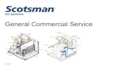General Commercial Service.ppt - SCOTSMAN; ICE Review/291... · 2019-04-29 · General Commercial Service Segments •Cubers – – Prior (CM, CM3) and Prodigy – Undercounter cuber