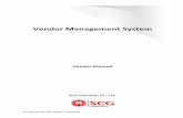 Vendor Management SystemX(1)S... · Vendor Manual Page 5 of 22 SCG-VMS-Vendor Manual - EN.doc 2. VMS PROCESS The five components of the VMS Process are as follows: 1. Pre – Qualification