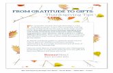 FROM GRATITUDE TO GIFTS: Thanksgiving Tips...Thanksgiving Tips BDI Thanksgiving Strategic One-Sheet – 75042 BDI – 4-Color From Gratitude to Gifts: Thanksgiving Tips SOCIAL MEDIA