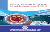 Guidance Inventory COVID-19 - Lunawat & The Companies (Auditor’s Report) Order, 2016 (CARO 2016) also requires auditors to comment on “Whether physical veri ication of inventory