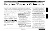 Dayton Bench Grinders - W. W. Grainger®gers to touch the terminals of plug when installing or removing from outlet. Plug must be plugged into matching outlet that is properly installed