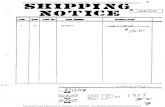 SHIPPING NOTICE · Title: SHIPPING NOTICE Subject: SHIPPING NOTICE Keywords