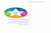 Puumalan kunnan talousarvio 2019 ja taloussuunnitelma 2019-2021puumala.fi/wp-content/uploads/TA-kirja-2019_20181127.pdf · 2019-08-13 · Hyvä talous- ja työllisyyskehitys sekä