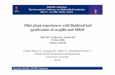 Pilot plant experiences with fluidised bed gasification of orujillo …grupo.us.es/bioenergia/templates/jubilee/pdf/presentac... · 2012-01-10 · University of Seville. 19th FBC