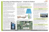 Recycling and Waste Disposal - A Guide for Visitors...well known for adventure and natural beauty. The magnificent native wildlife and limestone landscapes of our district make it