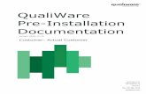 QualiWare Pre-Installation Documentationcoe.qualiware.com/wp-content/uploads/2018/12/... · 8. DATABASE SERVER 11 8.1. SQL Server High-Availability Solutions 11 8.2. SQL server version