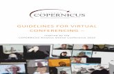 GUIDELINES FOR VIRTUAL CONFERENCINGd3746e4e-c706-47cf-b071-a... · 2020-05-07 · | 1 This paper presents guidelines to prepare, host and evaluate virtual meetings or conferences.