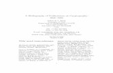 A Bibliography of Publications on Cryptography: 2000{2009ftp.math.utah.edu/pub/tex/bib/cryptography2000.pdf · A Bibliography of Publications on Cryptography: 2000{2009 Nelson H.