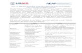 REAP -ის ტექნიკური დახმარების პროგრამაში · PDF file 1 reap -ის ტექნიკური დახმარების