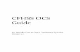 CFHSS OCS Guide · 3.2 Website Header In addition to adding a header to your conference homepage, you can also add a header that will appear throughout your conference site. You can