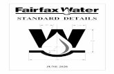 STANDARD DETAILS...1 Revised 06/2020 FAIRFAX WATER - STANDARD DETAILS Table of Contents Drawing No. Title 1 1” Service Connection with 5/8” or 3/4” Meter 1A 1” Service Connection