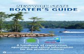New York State Boater’s Guide - New York City Department ... · NYS Boat Launch Sites (Brochure), call NYS Parks at 518-474-0445. “Cruising Guide to Hudson River & Lake Champlain”