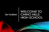 WELCOME TO Go Huskies! CHINO HILLS HIGH SCHOOL€¦ · Healthcare Interpreter 🙐 Home Care Assistant/Aide 🙐 Maternal and Child Health 🙐 Medical Assistant 🙐 Medical Coder