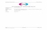 STATISTICAL ANALYSIS PLAN - · PDF file Statistical Analysis Plan. E7046-G000-101 Eisai Final V1.0: 25 January 2016 Confidential Page 4 of 33 . 5.6.3 Adverse Events 20 5.6.4 Laboratory