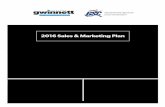 2016 Sales & Marketing Plan - Amazon S3...sales and marketing plan. 2015 was a tremendous year for our hospitality industry, with ... • Partner with 4 venues to Join Explore Gwinnett