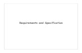 Requirements and Specification - William & Marykemper/cs435/slides/l4.pdf · the system’s functions, services and operational constraints. Defines what should be implemented so