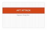 APT ATTACKfit.ptithcm.edu.vn/wp-content/uploads/2017/08/APT...The attackers gained access to victims’ networks by using targeted spear-phishing e-mails sent to company employees.