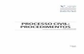 PROCESSO CIVIL: PROCEDIMENTOS - FGV DIREITO RIO | Escola de Direito do Rio de …direitorio.fgv.br/sites/direitorio.fgv.br/files/u100/... · 2014-12-12 · PROCESSO CIVIL: PROCEDIMENTOS