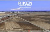 RIKEN · 2019-08-29 · Презентация компании ... История компании «РикэнКогё»-это без всяких сомнений история