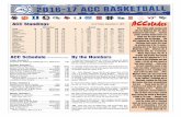ACColades - s3.amazonaws.com€¦ · ACC Standings ACColades Friday, December 2 Duquesne vs. Pittsburgh (Pittsburgh, Pa.). ACCN Extra 7:00 Saturday, December 3 Wake Forest at Richmond.....