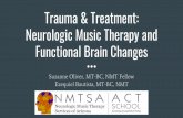 Neurologic Music Therapy and Trauma & Treatment: Functional … · 2020-01-23 · Handbook of Neurologic Music Therapy (Thaut and Hoemberg, 2014) Neurologic Music Therapy Based on