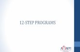 12-STEP PROGRAMS - Spring...¢  2019-03-02¢  Why the 12-Step Programs? ¢â‚¬¢They really work! ¢â‚¬¢The spiritual