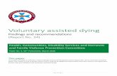 Voluntary assisted dying - parliament.qld.gov.au · Findings and recommendations (Report No. 34) This paper ... Government’s Royal Commission into the Quality and Safety of Aged
