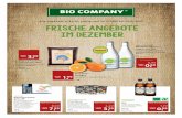 frische Angebote im Dezember - BIO COMPANY · ven-Baumschule 150 g 100 g = 5,33 NORDSEEKÜSTENGENUSS Rotkohl mit Apfel genussfertig, aus samen-festem Rotkohl 500 g 1 kg = 7.98 über