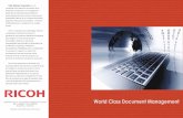 Brochure DocuClass Ricoh - Sistemas Operativos · :ruog &odvv 'rfxphqw 0dqdjhphqw &,0$ 6riwzduh &rusrudwlrq hv xqd frpsdxtd lqqrydgrud hq ho fdpsr gh od ,qirupiwlfd rulhqwdgd d od