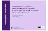 Women’s Career Development in the Local Authority Sector · in the following localities: Leicester City Council, Sandwell Metropolitan Borough Council, Southwark London Borough