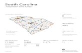 South Carolina - Bureau of Transportation Statistics · 2020-03-23 · SOUTH CAROLINA TRANSPORTATION BY THE NUMBERS SOUTH CAROLINA SOUTH CAROLINA SOUTH CAROLINA $233.9b 1 44.6% Current