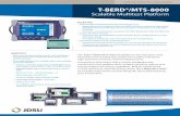 T-BERD®/MTS-8000 · 2016-03-11 · CMMATS TEST & MEASREMET T-BERD®/MTS-8000 Scalable Multitest Platform Cover page Key Benefits • Future-ready to keep ahead of the technology