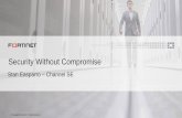 Security Without Compromise · Security Without Compromise Stan Easparro – Channel SE . 2 Infrastructure. Constant Change. Green Google’s 13 data centers use 0.01% of global power
