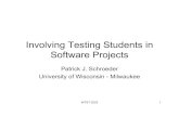 Involving Testing Students in Software ProjectsCS536 Intro to Software Engineering (SE) – Grad/Undergrad CS790 Software Testing and Quality Assurance – Grad, w/CS536 Pre-req. CS536