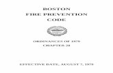 BOSTON FIRE PREVENTION CODESection 2.03Construction and Protection Requirements 22 Section 2.04Dust Collection System 22 Section 2.05Ventilation22 ARTICLE III. AUTOMOBILE WRECKING