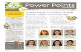 Power Points · 2015-08-05 · Power Points is the official news- letter of Diverse Power Incorporated and is distributed monthly to all its members. A Word from Wayne wo high school