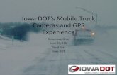 Iowa DOT’s Mobile Truck Cameras and GPS Experiencepavementvideo.s3.amazonaws.com/2016_EMTSP_National... · Plow GPS Update •First GPS system install began in 2010 •Since 2012,