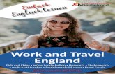Work and Travel England - kulturwerke-deutschland.de · Mit unseren kompetenten und reisebegeisterten Mitarbeitern stehen wir Dir als persönlicher Ansprechpartner vor und wäh-rend