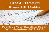 CBSE-XII-2018 EXAMINATION - KopyKitabCBSE-XII-2018 EXAMINATION Series SGN Time : 3 Hrs. MATHEMATICS Paper & Solutions SET-1 Code : 65/1 Max. Marks : 100 General Instruction : (i) All