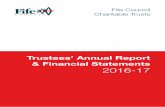 Trustees’ Annual Report & Financial Statements 2016-17publications.fifedirect.org.uk/c64_FC_Charitable... · Fife Council Finance and Corporate Services Fife House North Street
