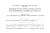 THE BINOMIAL COEFFICIENT FOR ARBITRARYTHE BINOMIAL COEFFICIENT (n x) FOR ARBITRARY x STUART T. SMITH Abstract.Binomial coefﬁcients of the form (a b) for complex numbers a and b can