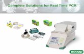 Complete Solutions for Real Time PCR - Gene-Quantification · 170-8851 iQ ™SYBR Green Supermix w. ROX, 500 x 50 µl reactions 170-8852 iQ ™SYBR Green Supermix w. ROX, 1000 x 50
