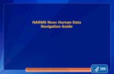 NARMS Now: Human Data Navigation GuideOverview NARMS Now: Human Data, an interactive tool from CDC • makes it easy and quick to find out about antibiotic resistance in bacteria isolated