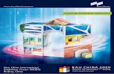 FENESTRATION BAU China— Inspiring, Innovative ... ... At a glance: Asia’s Largest and the Most Professional Exhibition in the Fenestration Industry FENESTRATION BAU China (FBC)