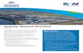 Sydney Airport Precinct · PDF file 2017-07-04 · Departures Road and Arrivals Court to Airport Drive • a new Airport Drive flyover to Arrivals Court to improve terminal road access.