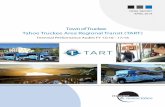 Town of Truckee Tahoe Truckee Area Regional Transit (TART) · Selection of the consultant followed a competitive procurement process. ... An assessment of the implementation of recommendations
